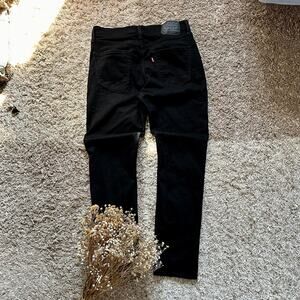 Levi’s 511 Waterless Red Tab Black Slim Fit Jeans Mens Size 32x32